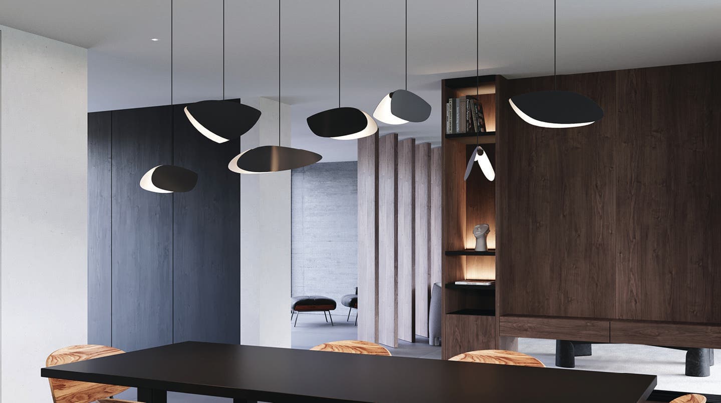 Architectural dining room with integrated lighting - kitchen and bath remodel electrical work